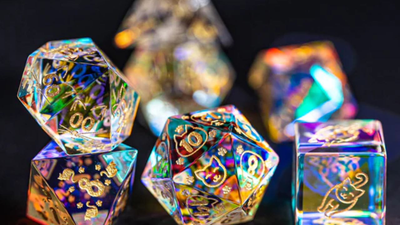 Do Resin DND Dice Come With Any Warnings Or Specific Care Guidelines?